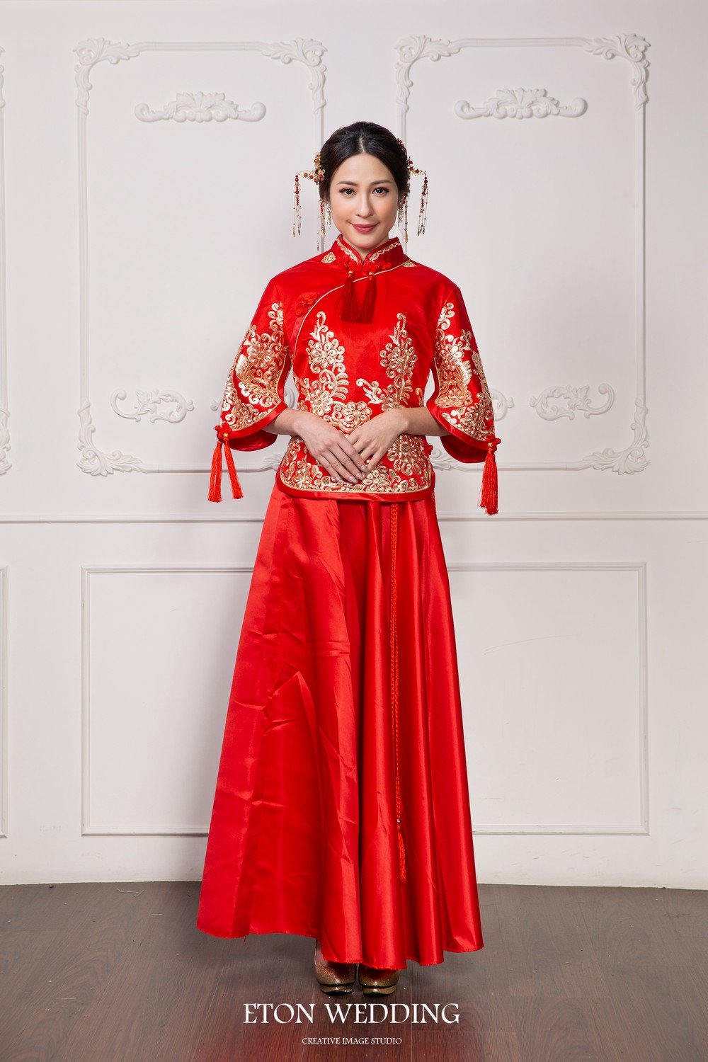 中式禮服出租,中式禮服,中式婚紗,秀禾服,龍鳳褂