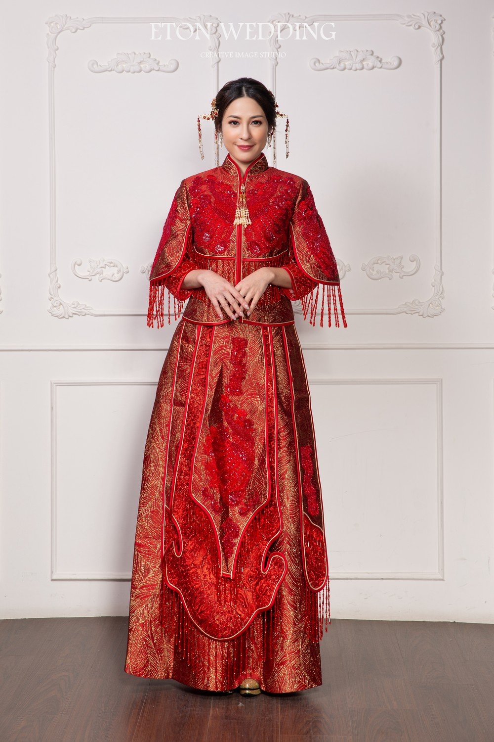 中式禮服出租,中式禮服,中式婚紗,秀禾服,龍鳳褂