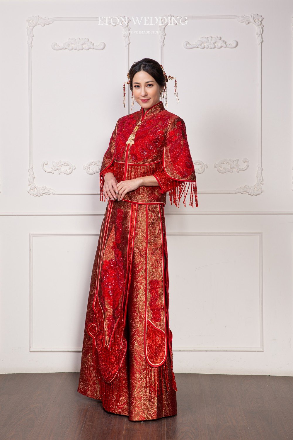 中式禮服出租,中式禮服,中式婚紗,秀禾服,龍鳳褂
