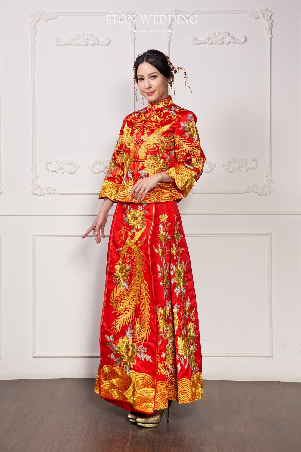 中式禮服出租,中式禮服,中式婚紗,秀禾服,龍鳳褂