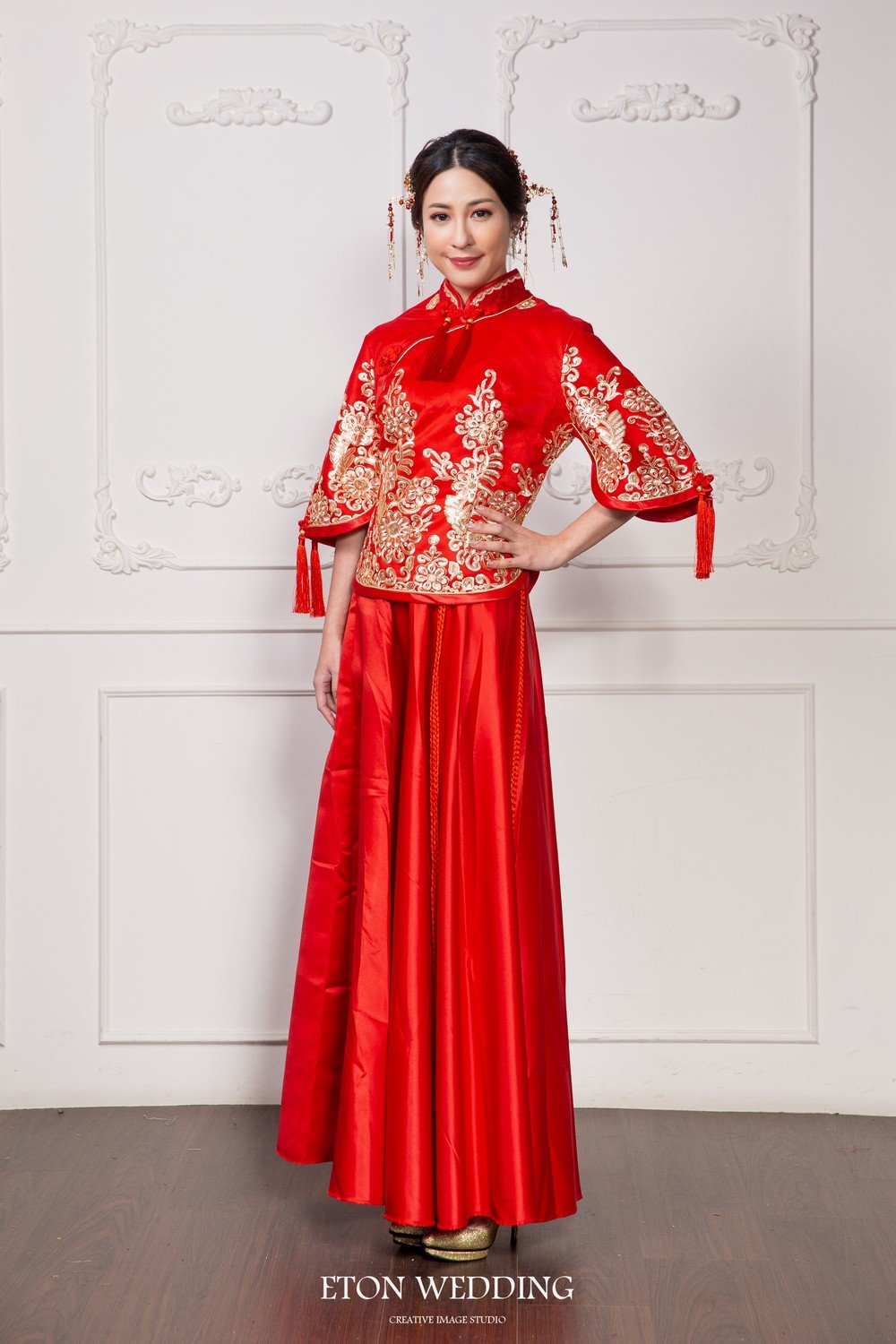 中式禮服出租,中式禮服,中式婚紗,秀禾服,龍鳳褂
