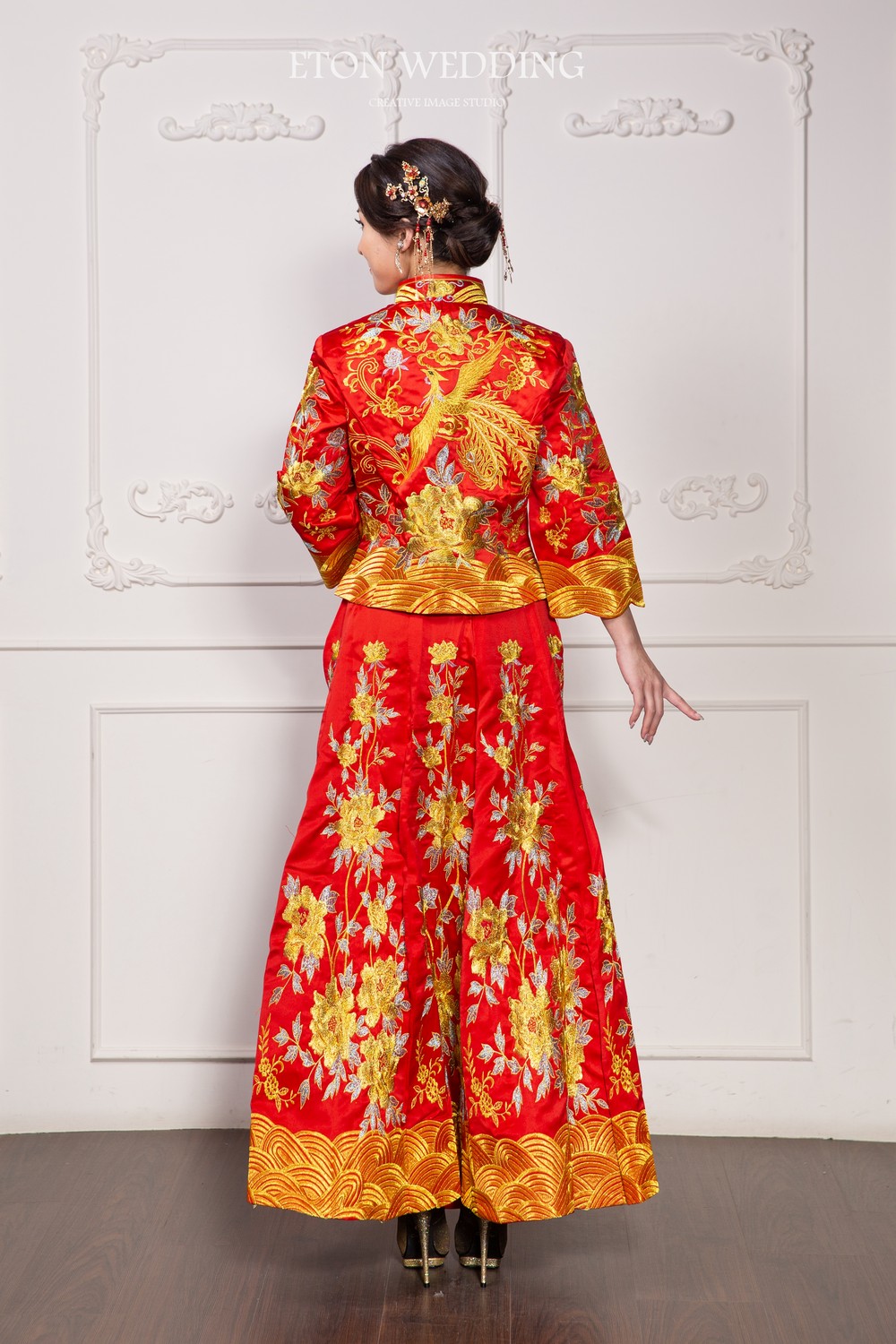 中式禮服出租,中式禮服,中式婚紗,秀禾服,龍鳳褂