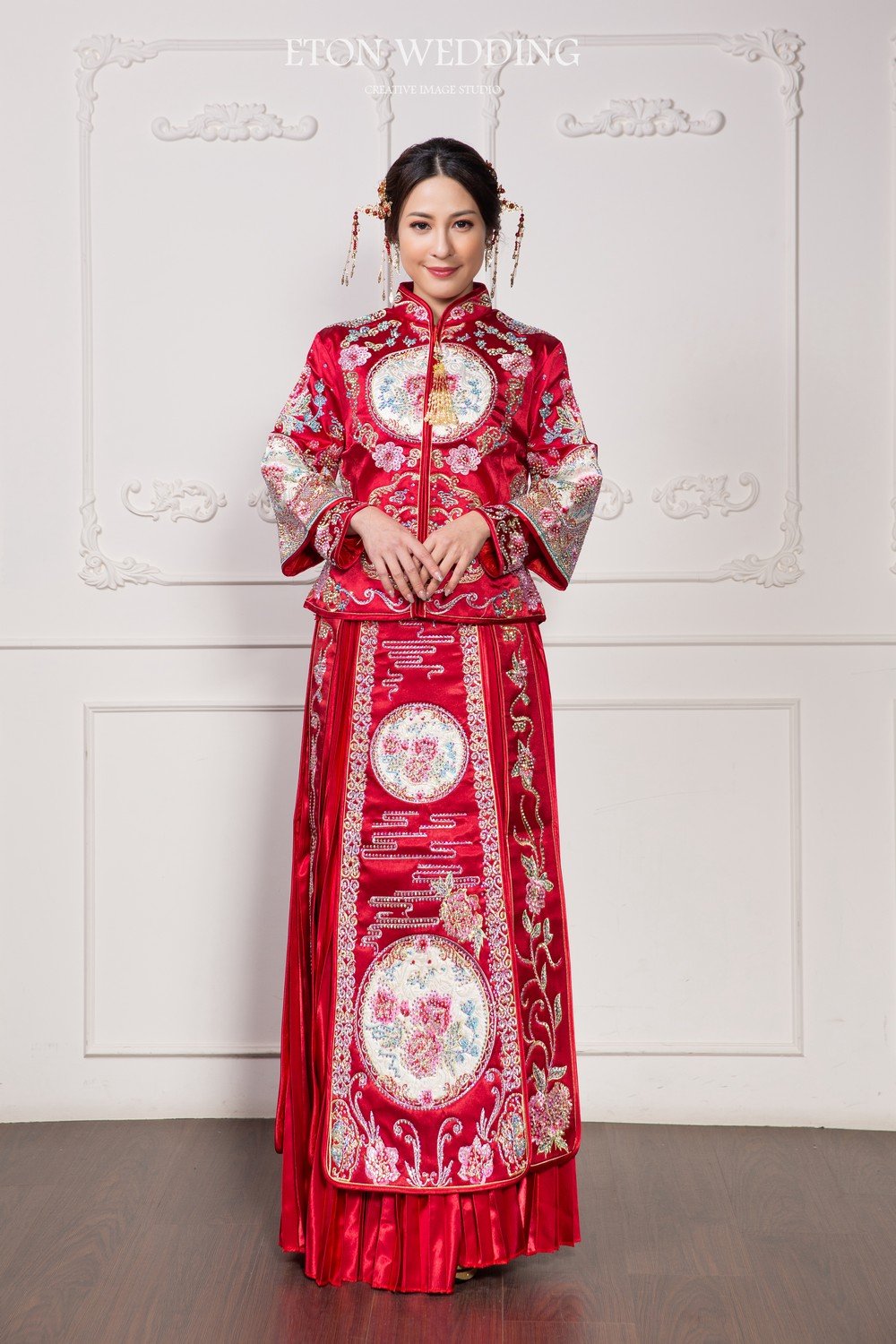 中式禮服出租,中式禮服,中式婚紗,秀禾服,龍鳳褂