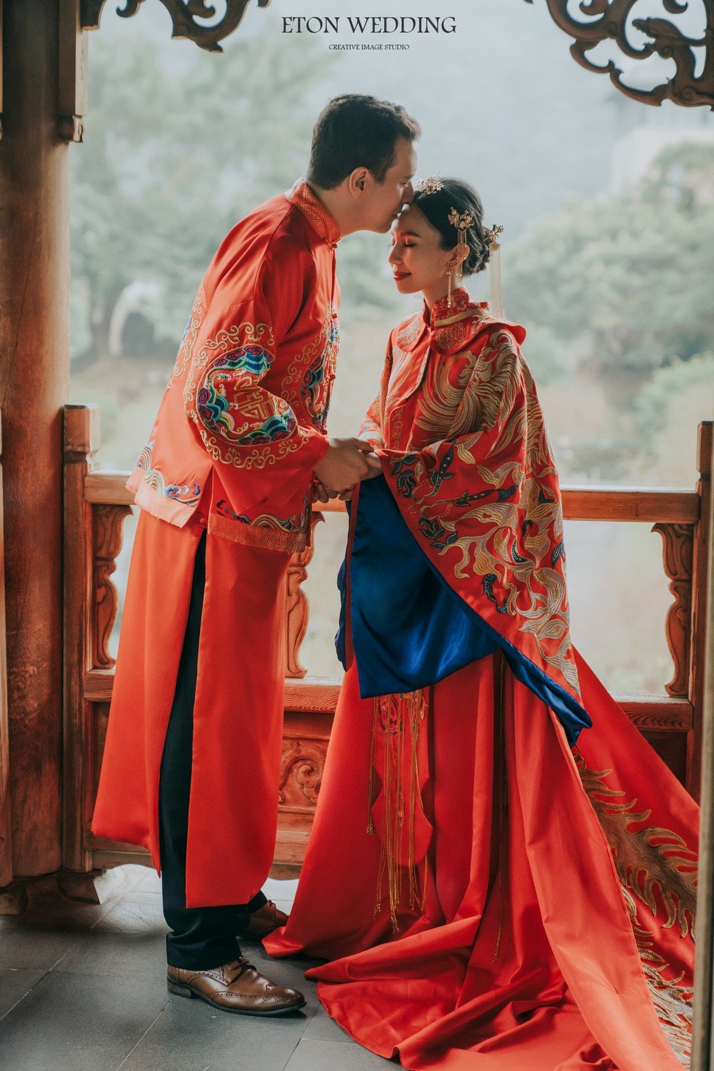 中式禮服出租,中式禮服,中式婚紗,秀禾服,龍鳳褂