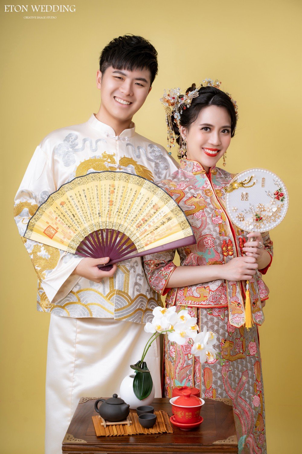 中式禮服出租,中式禮服,中式婚紗,秀禾服,龍鳳褂