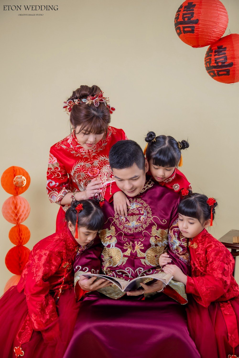 中式禮服出租,中式禮服,中式婚紗,秀禾服,龍鳳褂