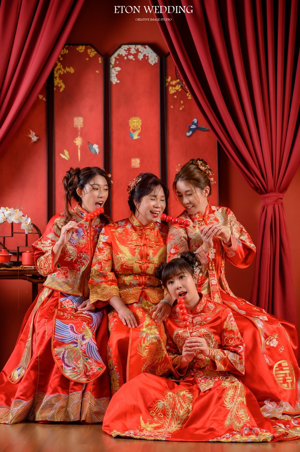 中式禮服出租,中式禮服,中式婚紗,秀禾服,龍鳳褂