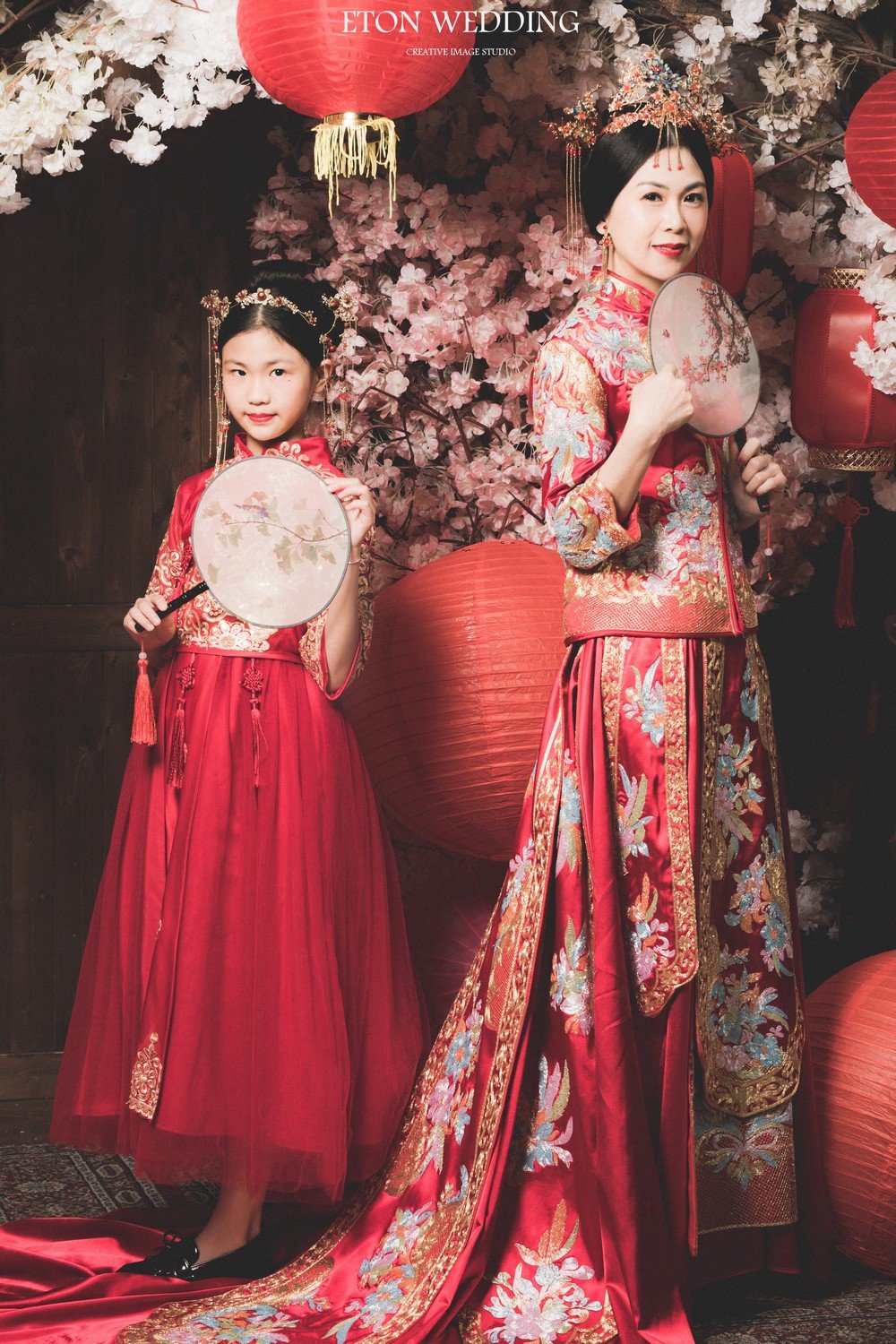 中式禮服出租,中式禮服,中式婚紗,秀禾服,龍鳳褂