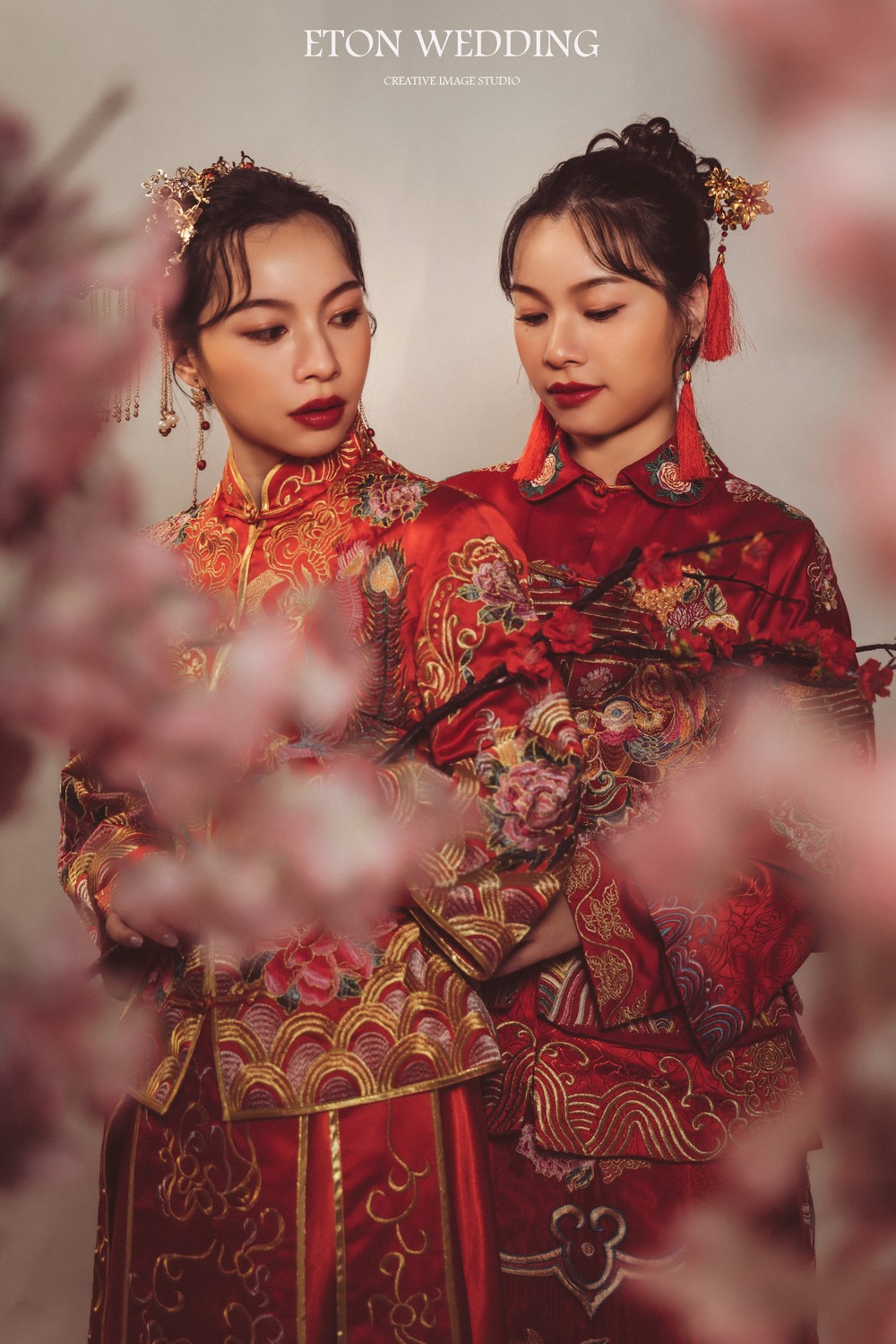 中式禮服出租,中式禮服,中式婚紗,秀禾服,龍鳳褂