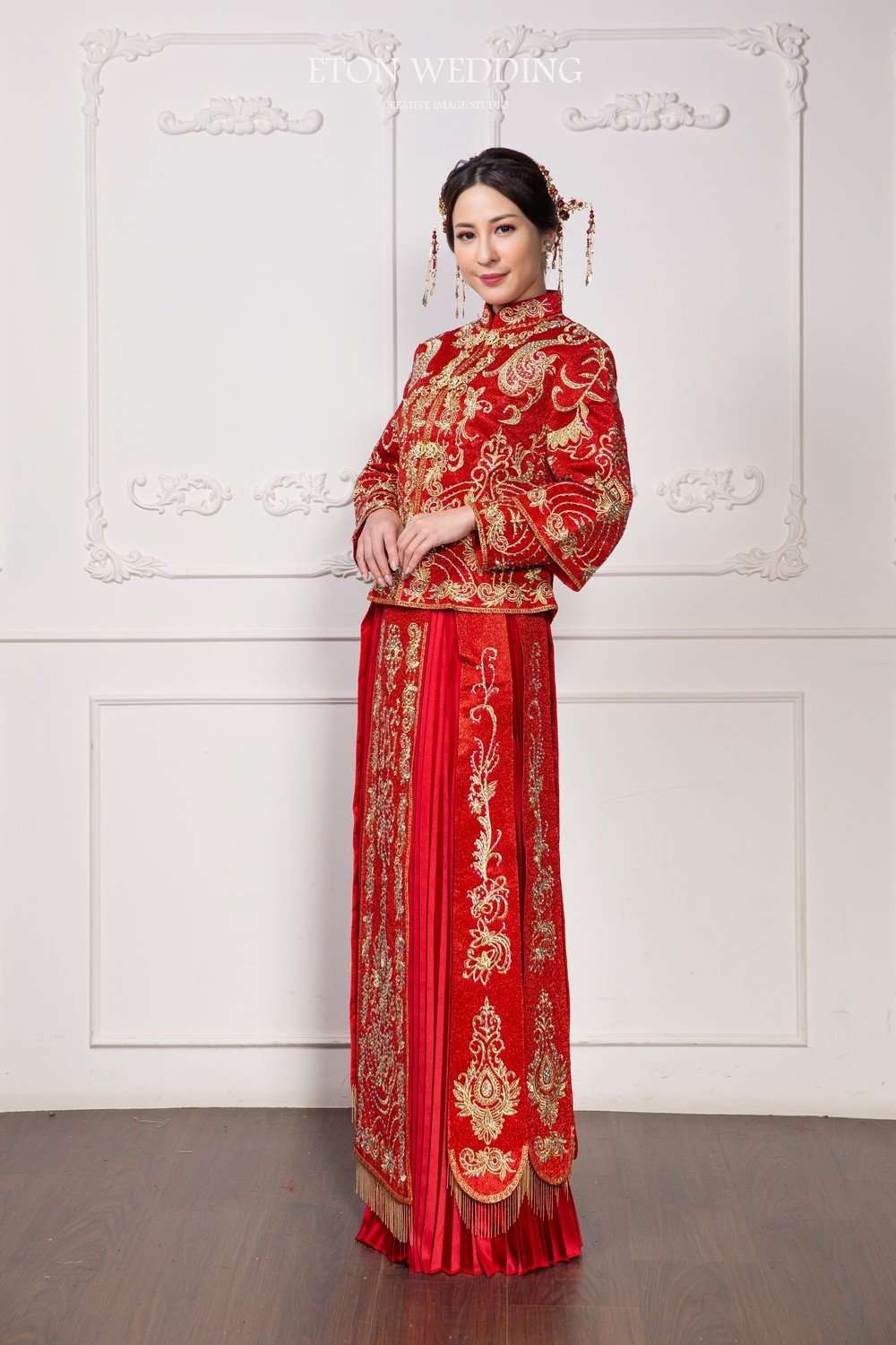 中式禮服出租,中式禮服,中式婚紗,秀禾服,龍鳳褂