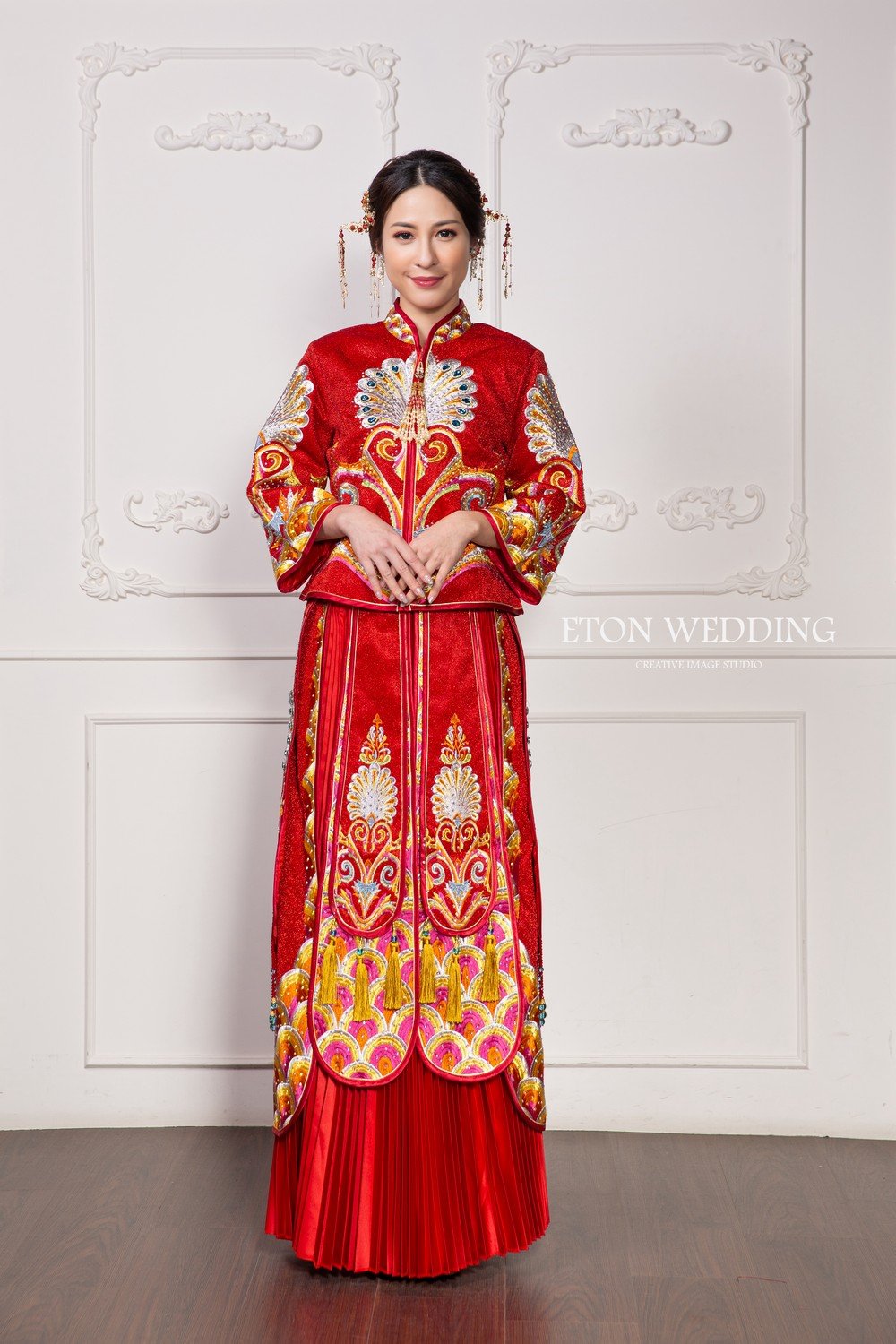 中式禮服出租,中式禮服,中式婚紗,秀禾服,龍鳳褂