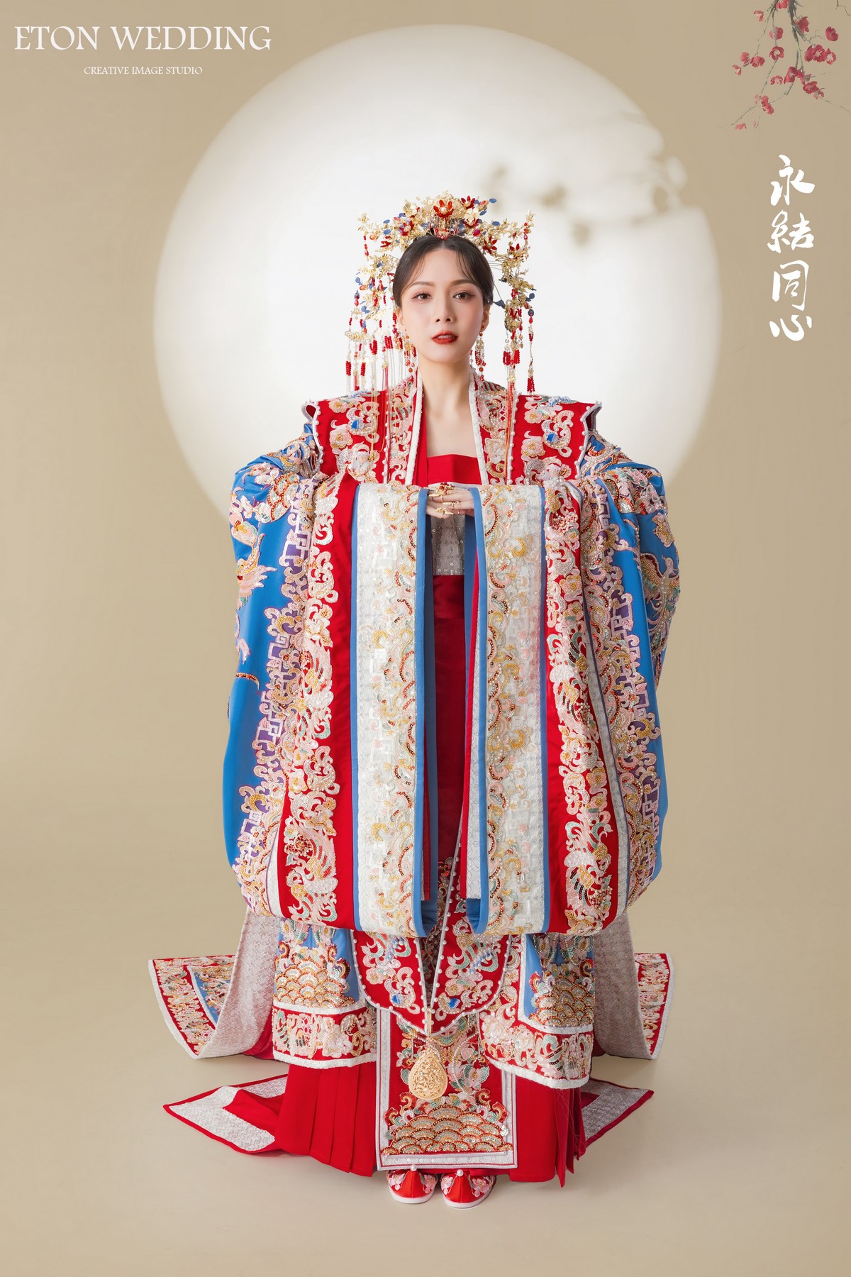 中式漢服,漢婚服,中式婚紗,漢服婚紗