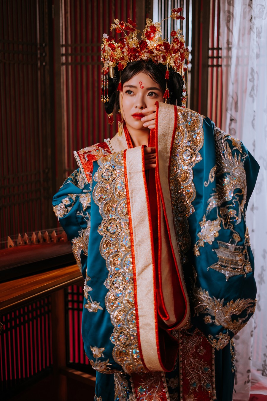 漢婚服,漢服婚紗,中式婚紗,古風婚紗