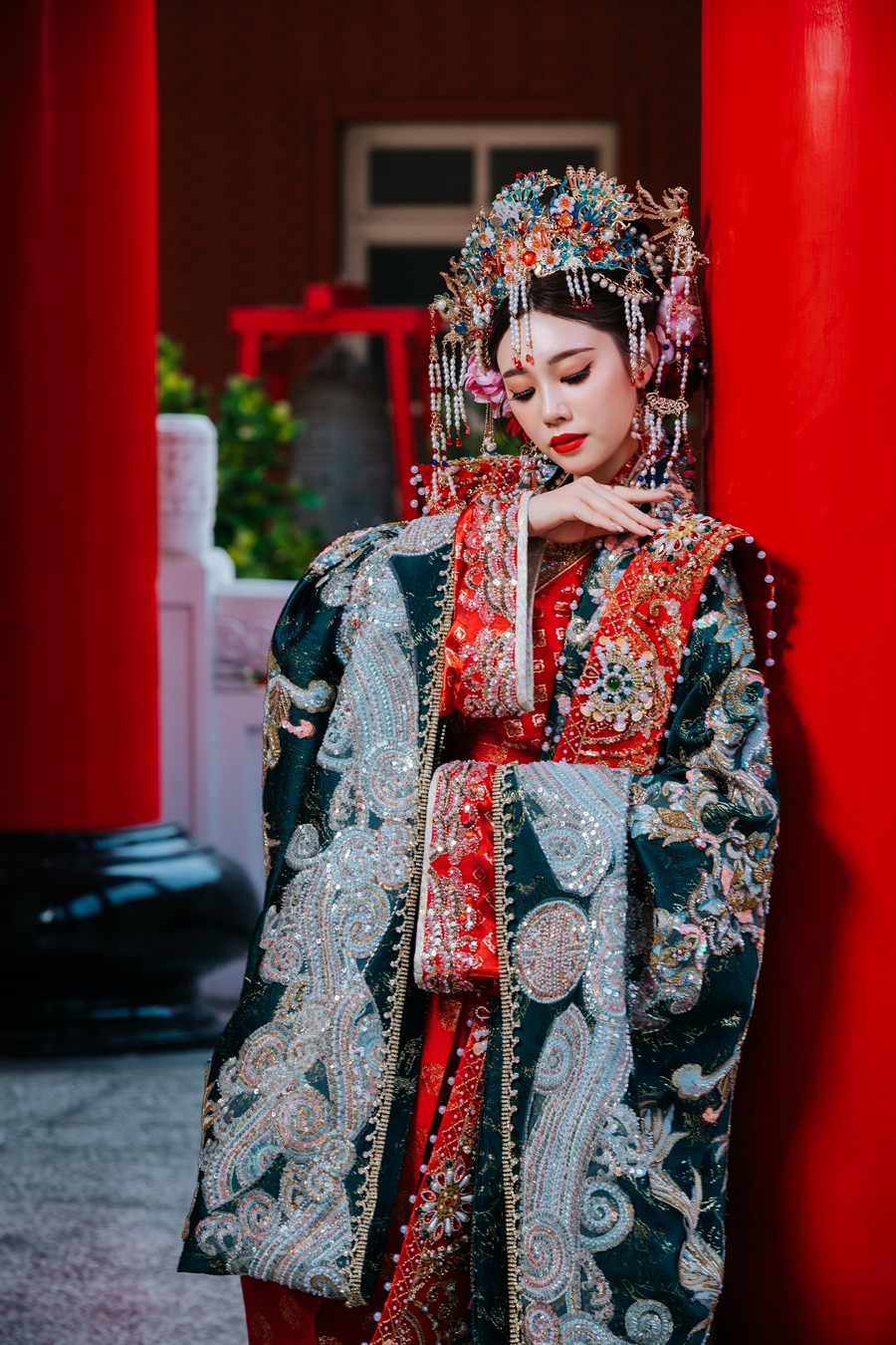 漢婚服,漢服婚紗,中式婚紗,古風婚紗