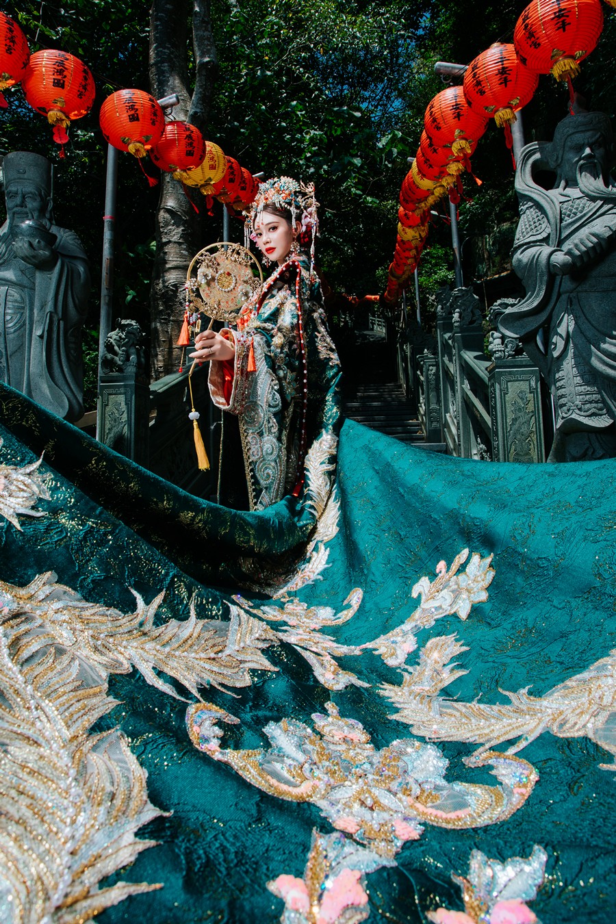 漢婚服,漢服婚紗,中式婚紗,古風婚紗
