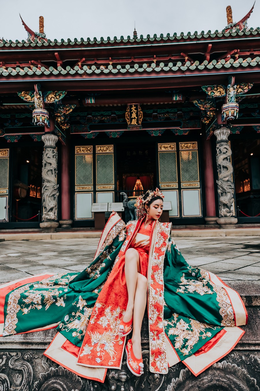 漢婚服,漢服婚紗,中式婚紗,古風婚紗