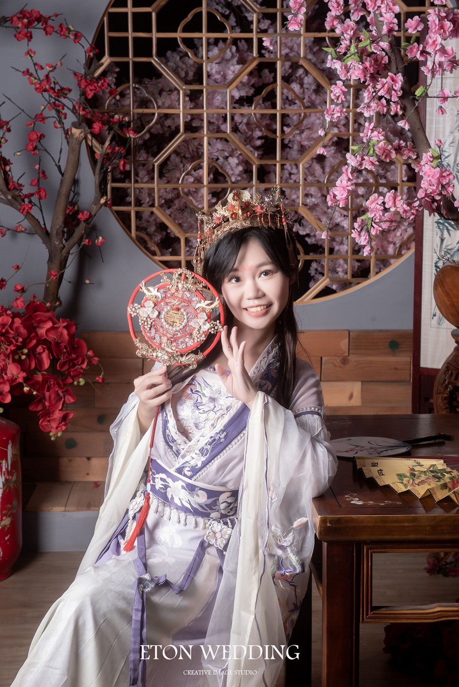 新中式婚紗,中式婚紗,秀禾服,東方婚紗