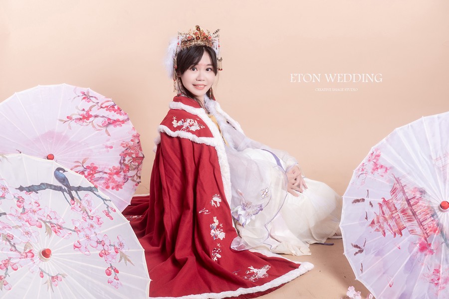 新中式婚紗,中式婚紗,秀禾服,東方婚紗